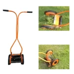 Heavy Duty 8 inch Mild Steel Junior Wheel Type Push Mower | Ideal for grass cutting, Trimming